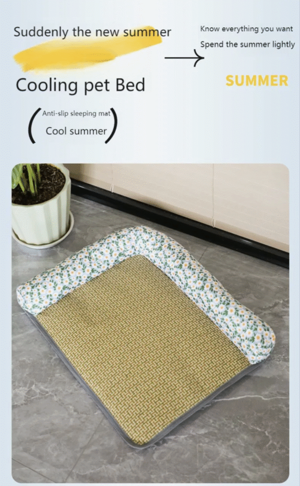 Summer Country-Style Breathable Pet Pet Cool Mat Nest - Image 5
